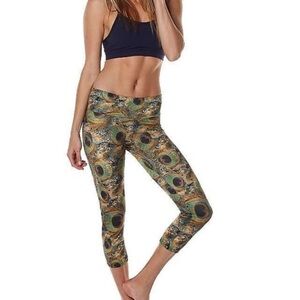 ONZIE | Peacock Print 20” Leggings -322